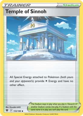 Astral Radiance - 155/189 - Temple of Sinnoh - LuiopZondag.nl