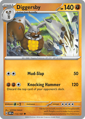 Obsidian Flames - 113/197 - - Pokemon kaarten Kopen - LuiopZondag TCG Store AssenDiggersby