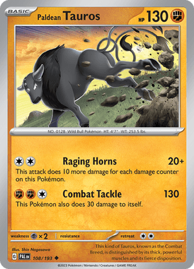 Paldea Evolved - 108/193 - Paldean - Pokemon kaarten Kopen - LuiopZondag TCG Store AssenTauros