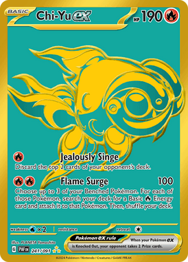 Paldean Fates - 241/091 - Chi-Yu ex - Pokemon kaarten Kopen - LuiopZondag TCG Store Assen