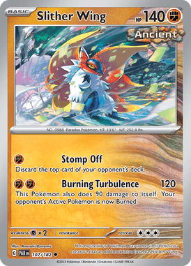 Paradox Rift - 107/182 - Slither Wing - Pokemon kaarten Kopen - LuiopZondag TCG Store Assen