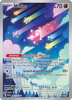 Paradox Rift - 201/182 - Minior - Pokemon kaarten Kopen - LuiopZondag TCG Store Assen