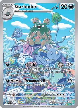 Paradox Rift - 204/182 - Garbodor - Pokemon kaarten Kopen - LuiopZondag TCG Store Assen