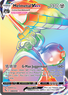 Pokémon GO - 080/078 - Melmetal VMAX - LuiopZondag.nl