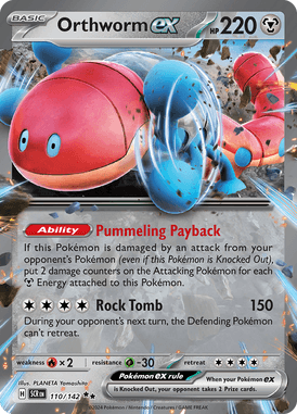 Stellar Crown - 110/142 - Orthworm ex - Losse Pokemon Kopen - LuiopZondag TCG Store