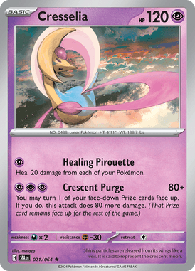 Shrouded Fable - 021/064 - Cresselia - Losse Pokemon Kopen - LuiopZondag TCG Store