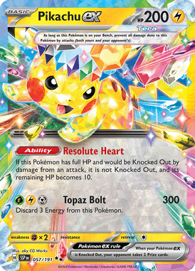 Surging Sparks - 057/191 - Pikachu ex - LuiopZondag.nl