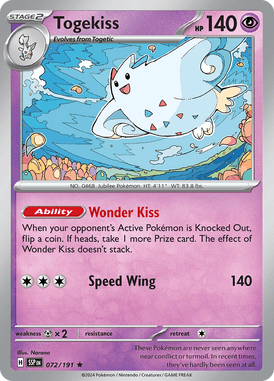 Surging Sparks - 072/191 - Togekiss - LuiopZondag.nl