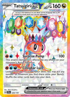 Surging Sparks - 226/191 - Tatsugiri ex - LuiopZondag.nl