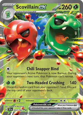 Temporal Forces - 022/162 - Scovillain ex - Losse Pokemon kaartem Kopen - LuiopZondag TCG Store Assen