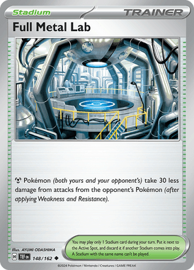 Temporal Forces - 148/162 - Full Metal Lab - Losse Pokemon kaarten Kopen - LuiopZondag TCG Store Assen