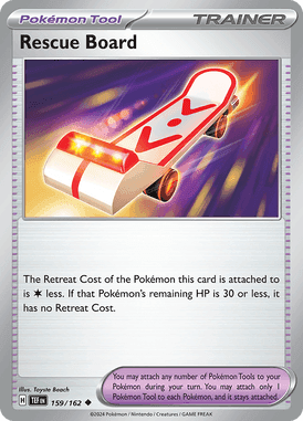 Temporal Forces - 159/162 - Rescue Board - Losse Pokemon kaarten Kopen - LuiopZondag TCG Store Assen