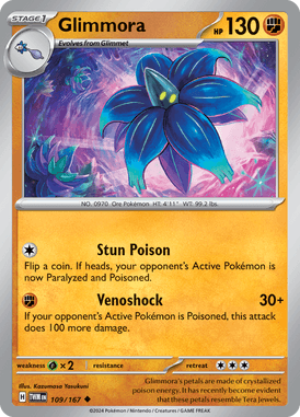 Twilight Masquerade - 109/167 - Glimmora - Losse Pokemon Kopen - LuiopZondag TCG Store Assen