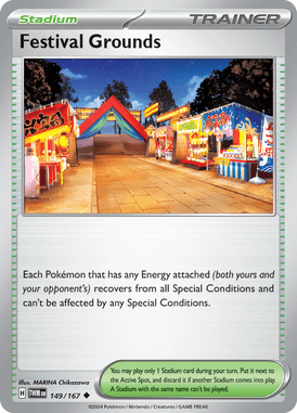 Twilight Masquerade - 149/167 - Festival Grounds - Losse Pokemon Kopen - LuiopZondag TCG Store Assen