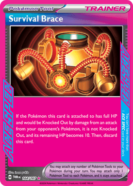 Twilight Masquerade - 164/167 - Survival Brace - Losse Pokemon Kopen - LuiopZondag TCG Store Assen