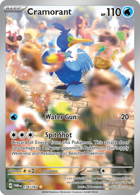 Twilight Masquerade - 176/167 - Cramorant - Losse Pokemon Kopen - LuiopZondag TCG Store Assen