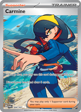 Twilight Masquerade - 204/167 - Carmine - Losse Pokemon Kopen - LuiopZondag TCG Store Assen