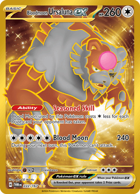 Twilight Masquerade - 222/167 - Bloodmoon Ursaluna ex (Gold)
- Losse Pokemon Kopen - LuiopZondag TCG Store Assen