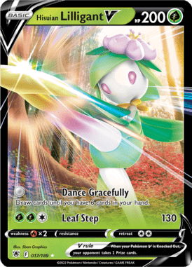 Astral Radiance - 017/189 - Hisuian Lilligant V - LuiopZondag.nl