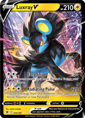 Astral Radiance - 050/189 - Luxray V - LuiopZondag.nl
