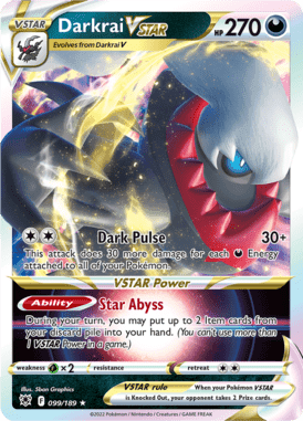 Astral Radiance - 099/189 - Darkrai VSTAR - LuiopZondag.nl