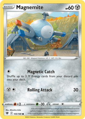 Astral Radiance - 105/189 - Magnemite - LuiopZondag.nl