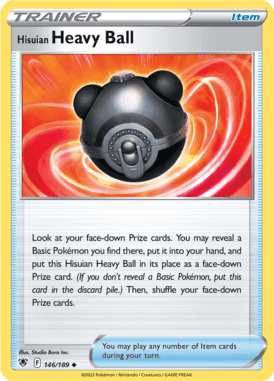 Astral Radiance - 146/189 - Hisuian Heavy Ball - LuiopZondag.nl