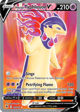 Astral Radiance - 169/189 - Hisuian Typhlosion V