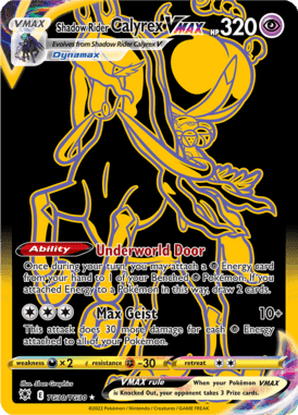 Astral Radiance - TG30 - Shadow Rider Calyrex VMAXAstral Radiance - TG30 - Shadow Rider Calyrex VMAX