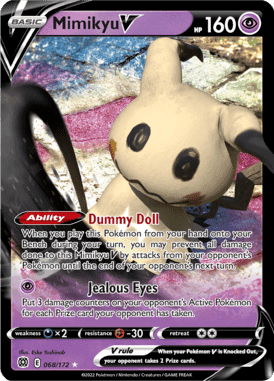 Brilliant Stars - 068/172 - Mimikyu V - LuiopZondag.nl