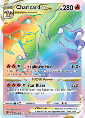 Brilliant Stars - 174/172 - Charizard VSTAR - LuiopZondag.nl