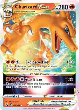 Crown Zenith - 019/159 - Charizard  - Pokemon kaarten Kopen - LuiopZondag TCG Store AssenVSTAR
