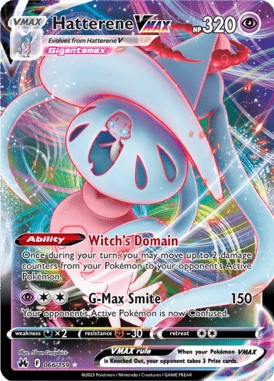 Crown Zenith - 066/159 - Hatterene  - Pokemon kaarten Kopen - LuiopZondag TCG Store AssenVMAX