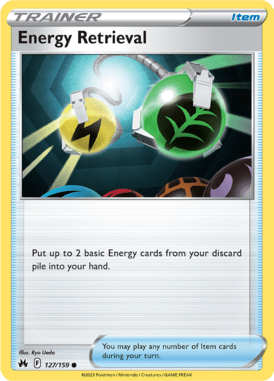 Crown Zenith - 127/159 - Energy  - Pokemon kaarten Kopen - LuiopZondag TCG Store AssenRetrieval