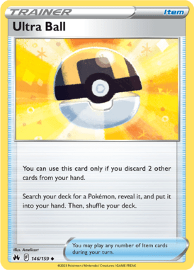 Crown Zenith - 146/159 - Ultra Ball - Pokemon kaarten Kopen - LuiopZondag TCG Store Assen