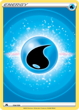 Crown Zenith - 154/159 - Water Energy - Pokemon kaarten Kopen - LuiopZondag TCG Store Assen