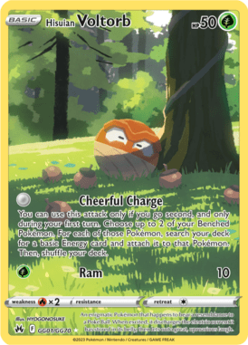 Crown Zenith - GG01 - Hisuian Voltorb - Pokemon kaarten Kopen - LuiopZondag TCG Store Assen
