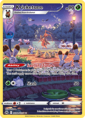 Crown Zenith - GG02 - Kricketune - Pokemon kaarten Kopen - LuiopZondag TCG Store Assen