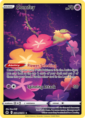 Crown Zenith - GG14 - Comfey - Pokemon kaarten Kopen - LuiopZondag TCG Store Assen