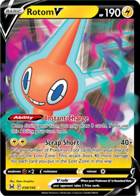Lost Origin - 058/196 - Rotom V - LuiopZondag.nl