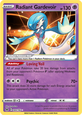 Lost Origin - 069/196 - Radiant Gardevoir  - LuiopZondag.nl