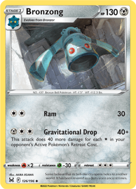 Lost Origin - 126/196 - Bronzong - LuiopZondag.nl