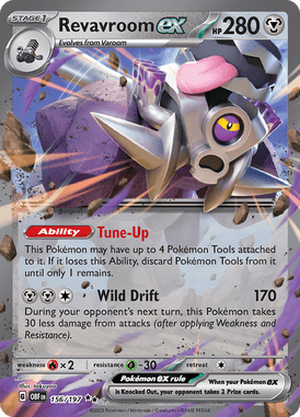 Obsidian Flames - 156/197 - Revavroom ex - Pokemon kaarten Kopen - LuiopZondag TCG Store Assen

