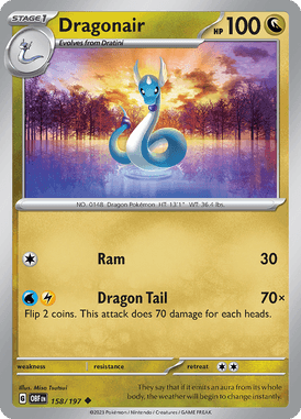 Obsidian Flames - 158/197 -  - Pokemon kaarten Kopen - LuiopZondag TCG Store AssenDragonair