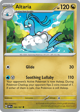 Obsidian Flames - 160/197 - Altaria - Pokemon kaarten Kopen - LuiopZondag TCG Store Assen