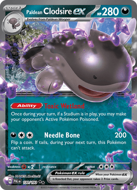 Paldea Evolved - 130/193 - Paldean Clodsire ex - Pokemon kaarten Kopen - LuiopZondag TCG Store Assen