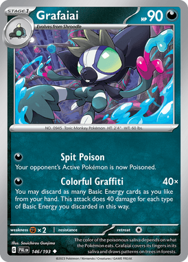 Paldea Evolved - 146/193 - Grafaiai - Pokemon kaarten Kopen - LuiopZondag TCG Store Assen