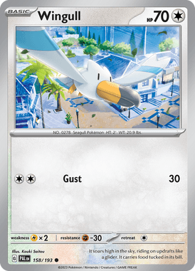 Paldea Evolved - 158/193 - Wingull - Pokemon kaarten Kopen - LuiopZondag TCG Store Assen