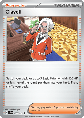 Paldea Evolved - 177/193 - Clavell - Pokemon kaarten Kopen - LuiopZondag TCG Store Assen