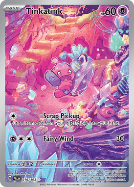 Paldea Evolved - 216/193 - Tinkatink - Pokemon kaarten Kopen - LuiopZondag TCG Store Assen
